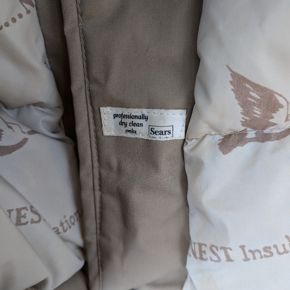 Vintage 70's-80's Sears Men's 100% Goose Down Parka - Picture 9 of 10